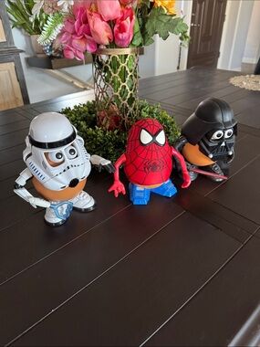 Disney Spider-Man Potato Figure in Red and Blue